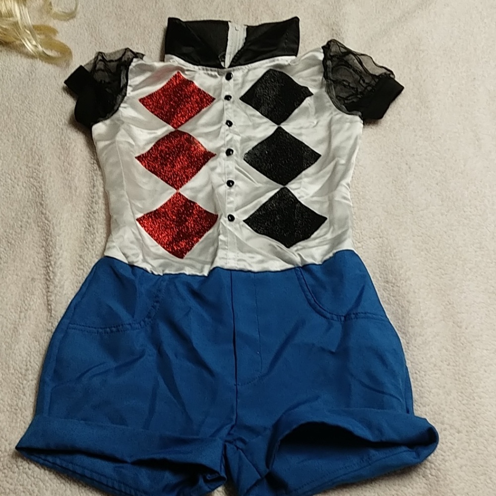 Harley Quinn DC super hero costume